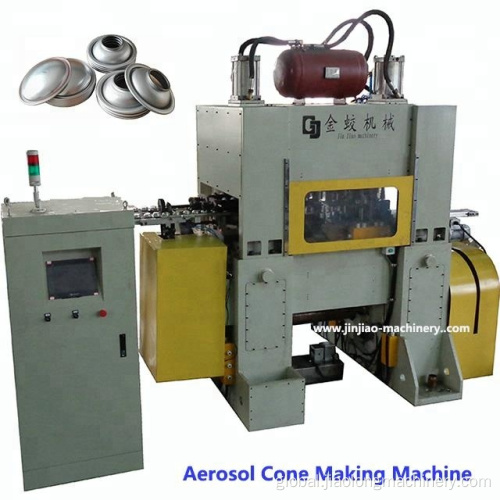 Aerosol Cone & Dome Making Line Automatic aerosol cones & domes making machine for insecticide pesticide packaging Supplier